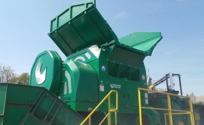 Lindner Jupiter 1800 shredder