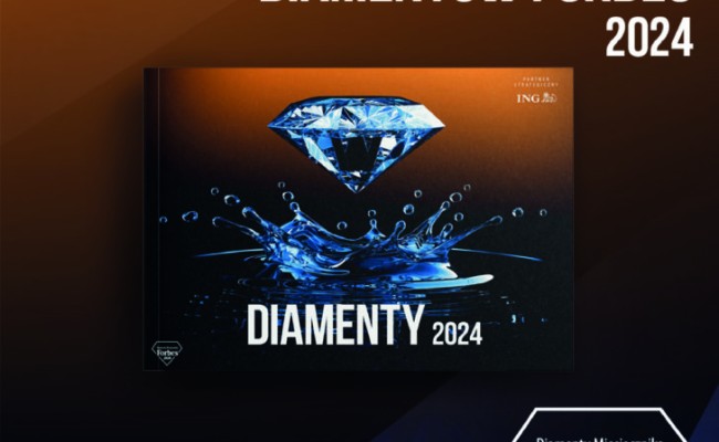 Wende - laureatem Diamentów Forbesa 2024 