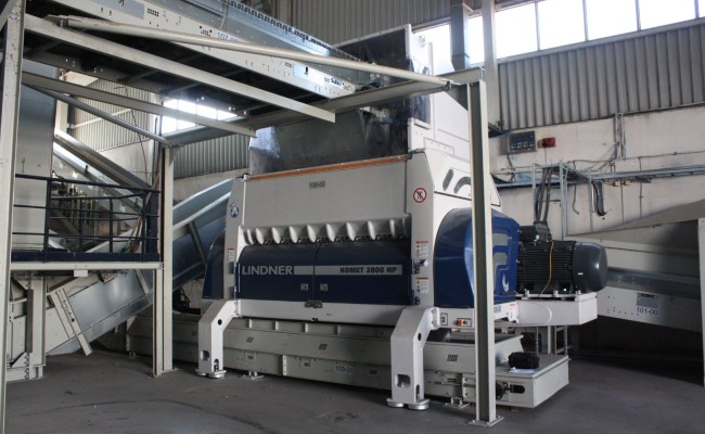 LINDNER Komet 2800 HP shredder